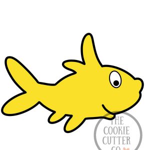 1 Fish 2 Fish 3 Fish cookie cutter
