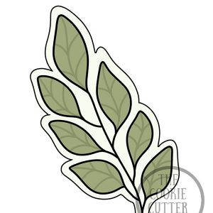 7 Leaf Sprig cookie cutter