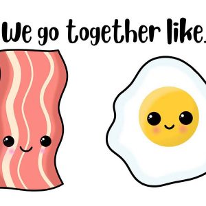 Bacon & Egg Mini Set