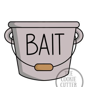 Bait Bucket cookie cutter