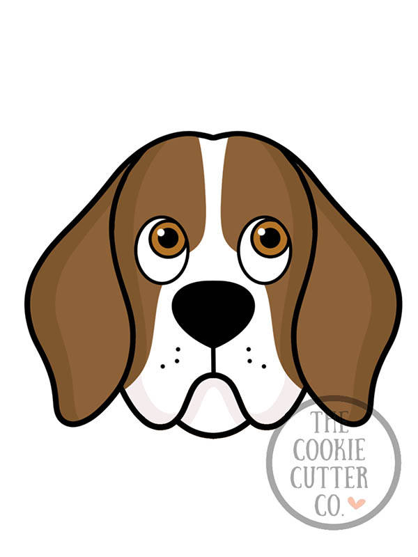 Basset Face cookie cutter