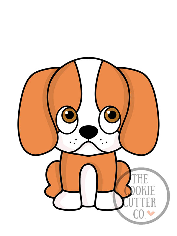 Beagle cookie cutter