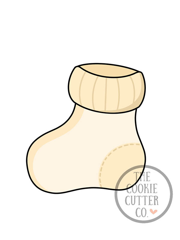 Bootie cookie cutter The Cookie Cutter Co