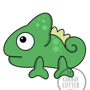 Chameleon cookie cutter