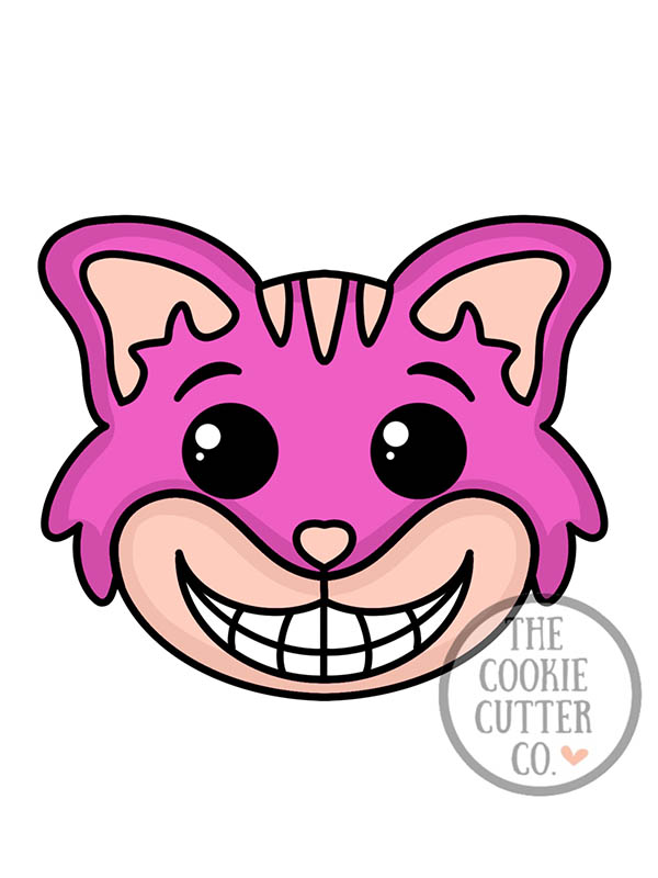 Cheshire Cat cookie cutter