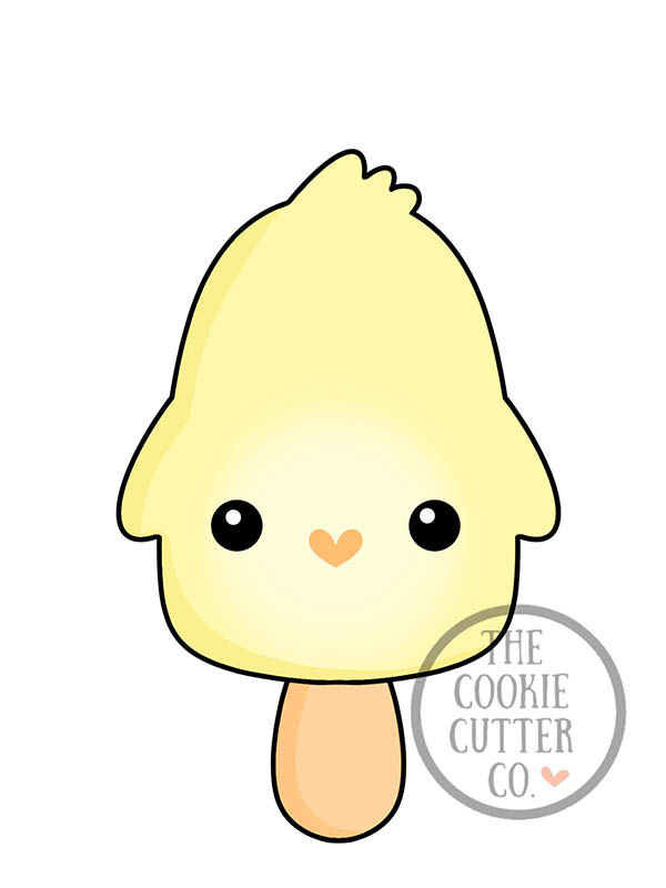 Chick Ice Lolly cookie cutter The Cookie Cutter Co
