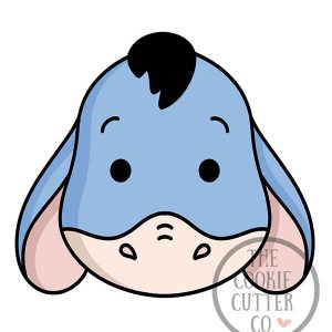 Eeyore face cookie cutter