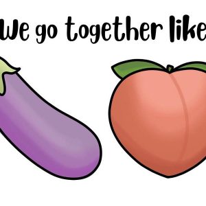 Eggplant & Peach Mini Set