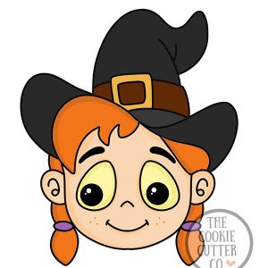 Friendly Witch cookie cutter