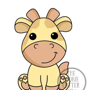 Giraffe  (Full body) cookie cutter