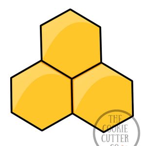 Honey Comb cookie cutter