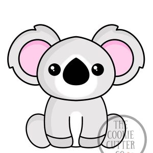 Koala (Full body) cookie cutter