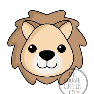 Lion cookie cutter