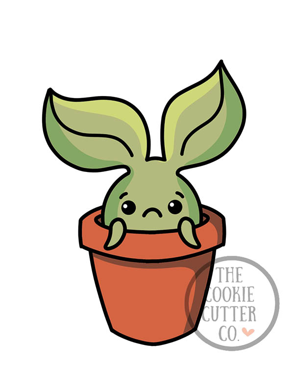Mandrake cookie cutter
