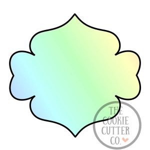 Mittens Plaque cookie cutter