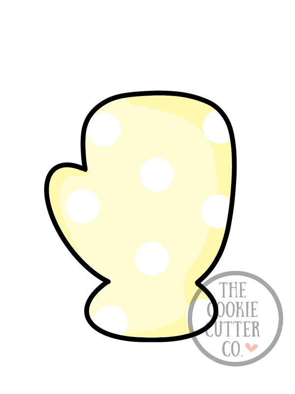 Oven Glove cookie cutter