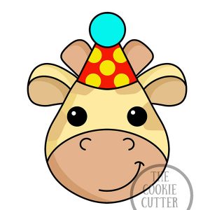 Party Giraffe cookie cutter