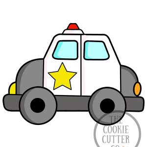 Police Car cookie cutter