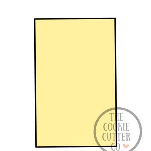 Rectangle cookie cutter