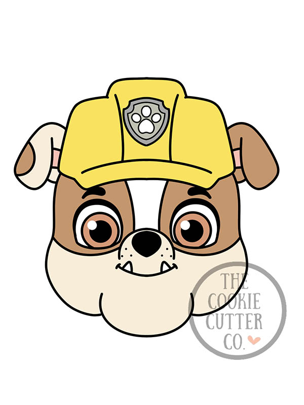 Rubble cookie cutter