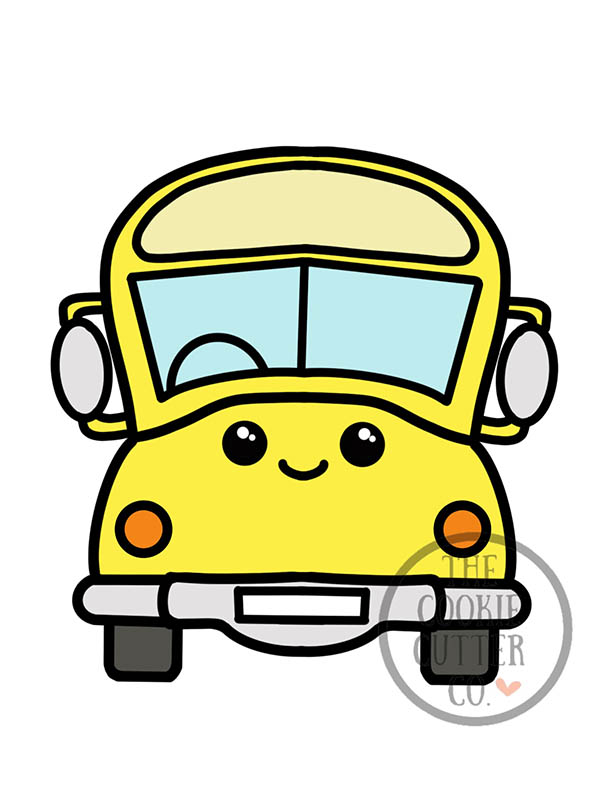 School bus cookie cutter