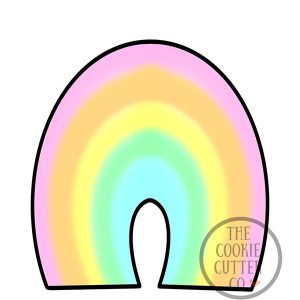 Simple Rainbow cookie cutter