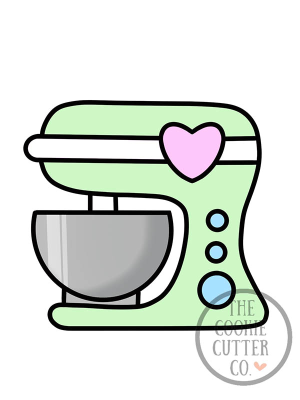 Stand Mixer cookie cutter The Cookie Cutter Co