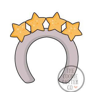 Star Headband cookie cutter