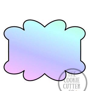 Winnie Plaque cookie cutter