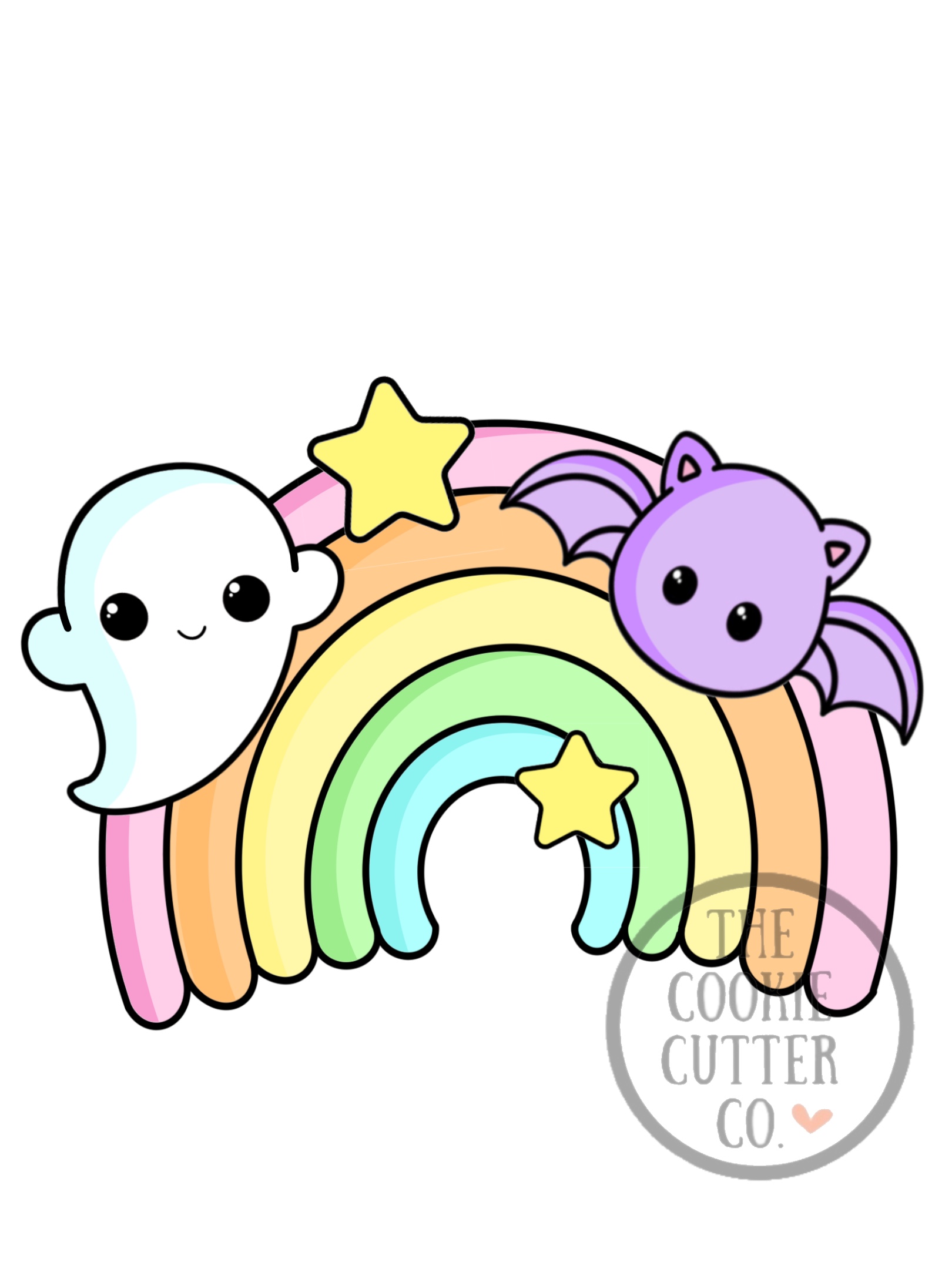 Halloween Rainbow cookie cutter