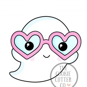 Heart Glasses cookie cutter