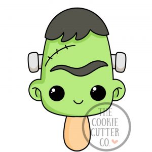 Frankenstein Lolly cookie cutter