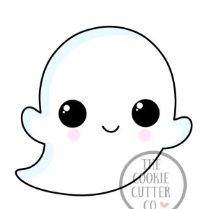 Lil' Ghost cookie cutter
