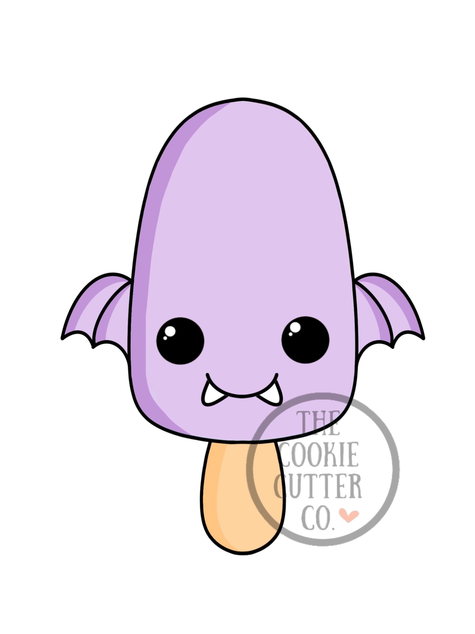 Bat Lolly cookie cutter