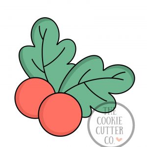 Mistletoe cookie cutter