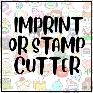Standard Size Imprint or Stamp cookie cutter