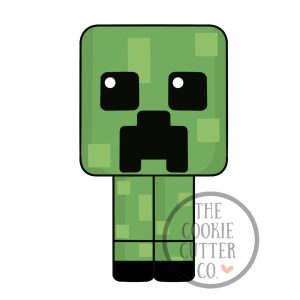 Minecraft Creeper cookie cutter