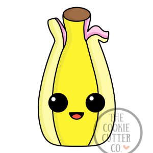 Fortnite Peely cookie cutter