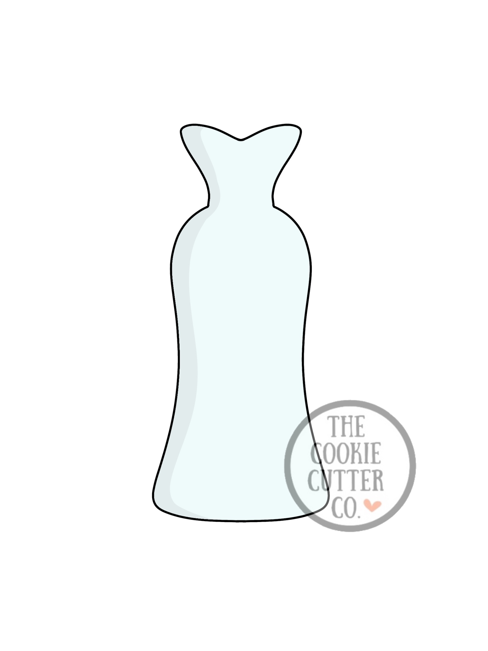 Slim Wedding Dress