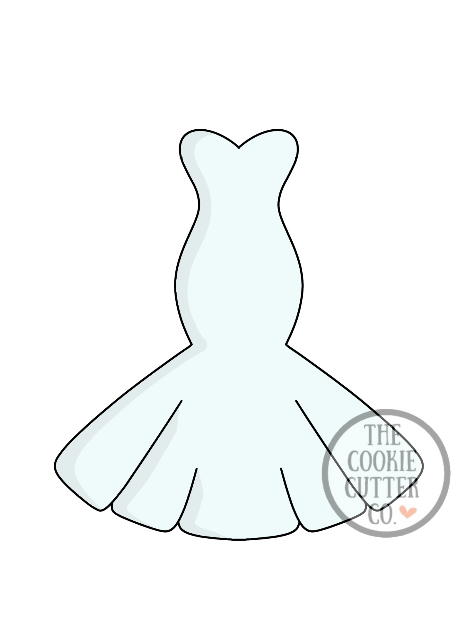 bridesmaid dress cookie cutter Princess/Wedding Dress Cookie Cutter – Crumbs Cutters