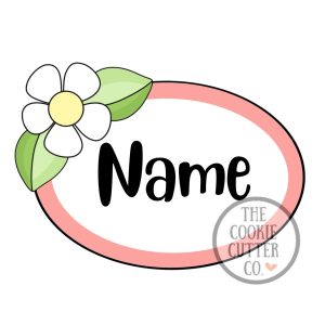 Strawberry Blossom Plaque cookie cutter