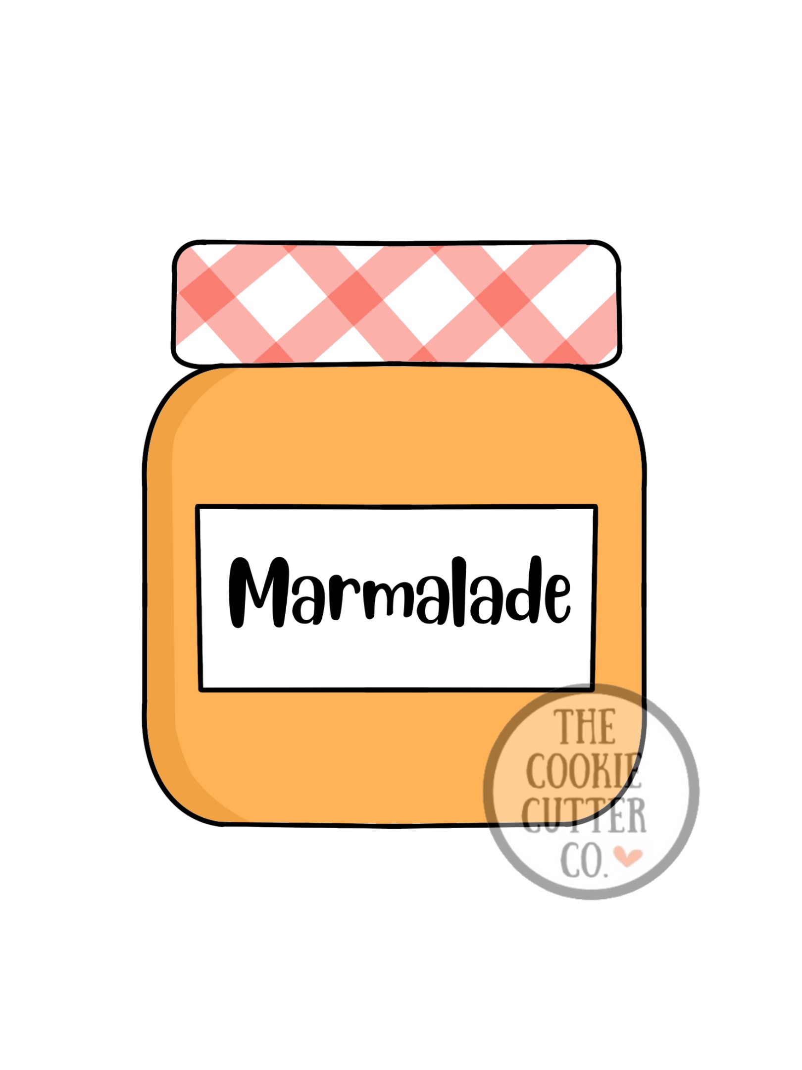 Marmalade Jar cookie cutter