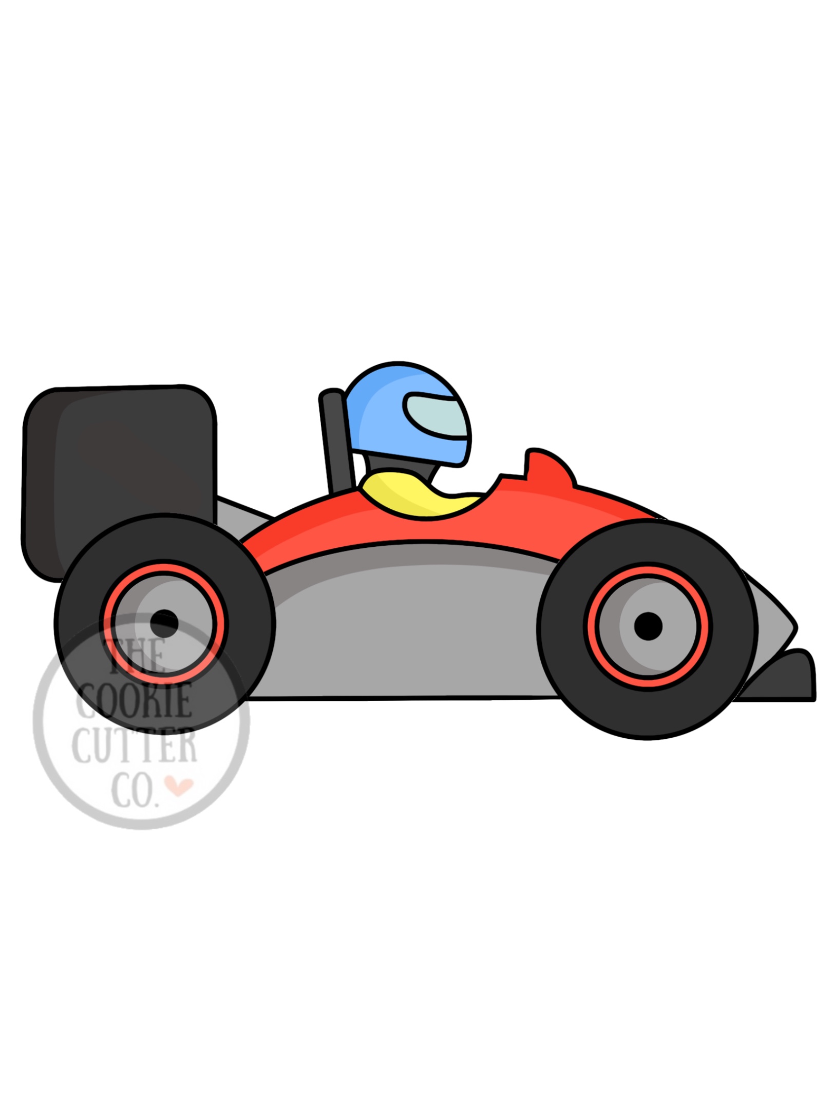 Race Car cookie cutter