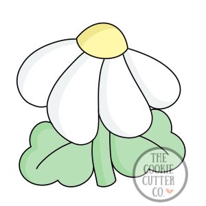 Chubby Daisy cookie cutter