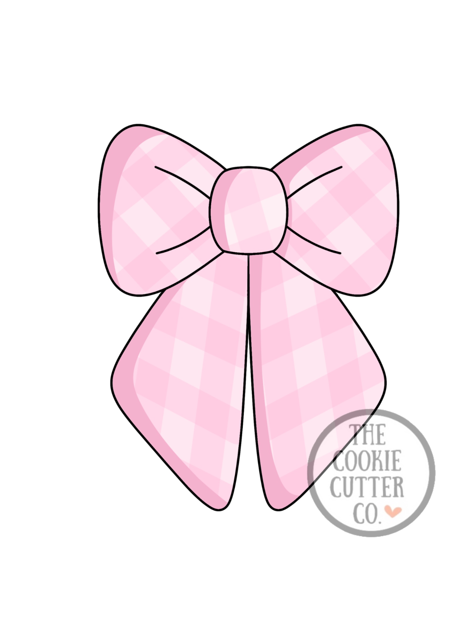 Barbie Bow cookie cutter