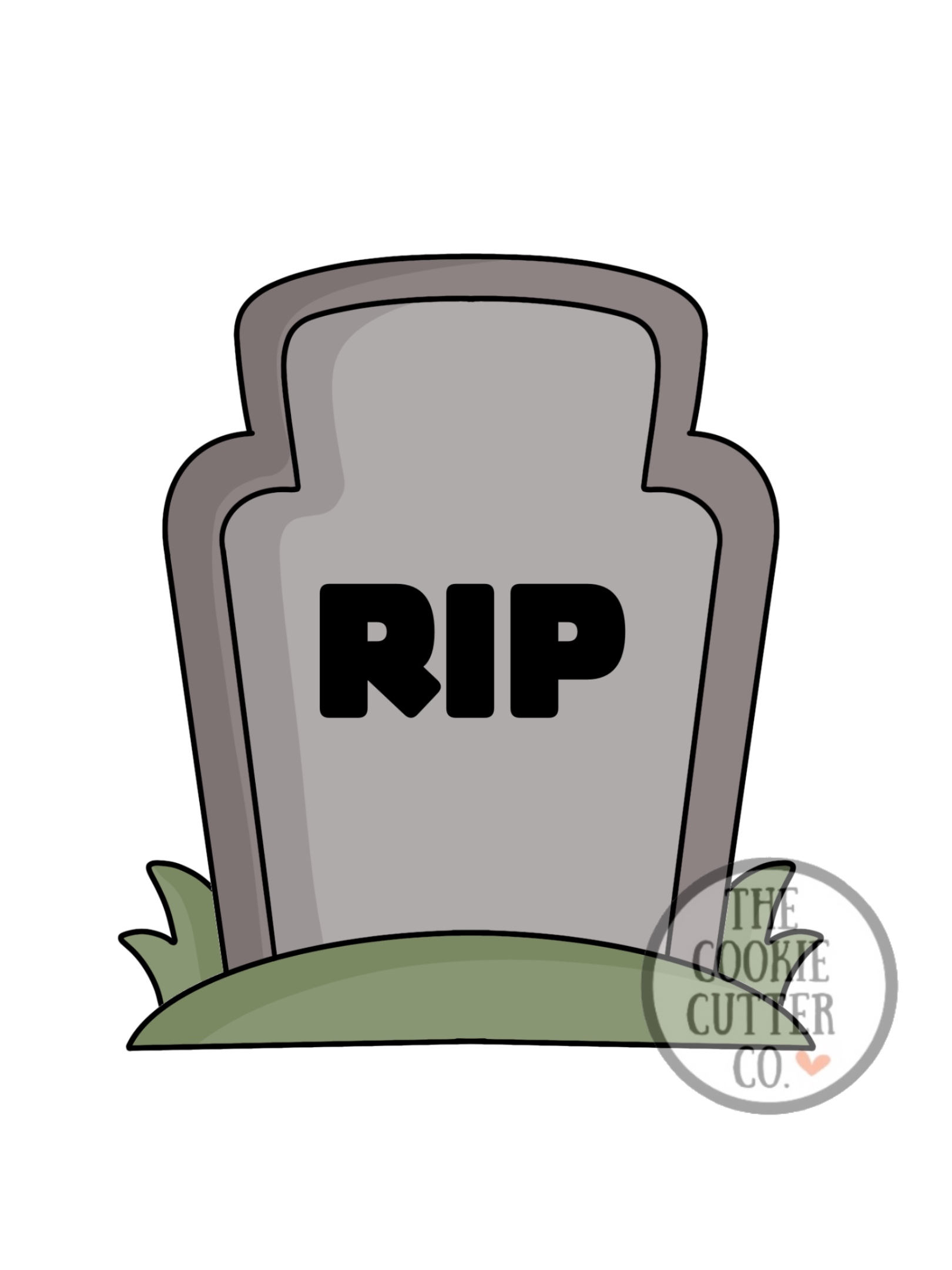 Tombstone cookie cutter