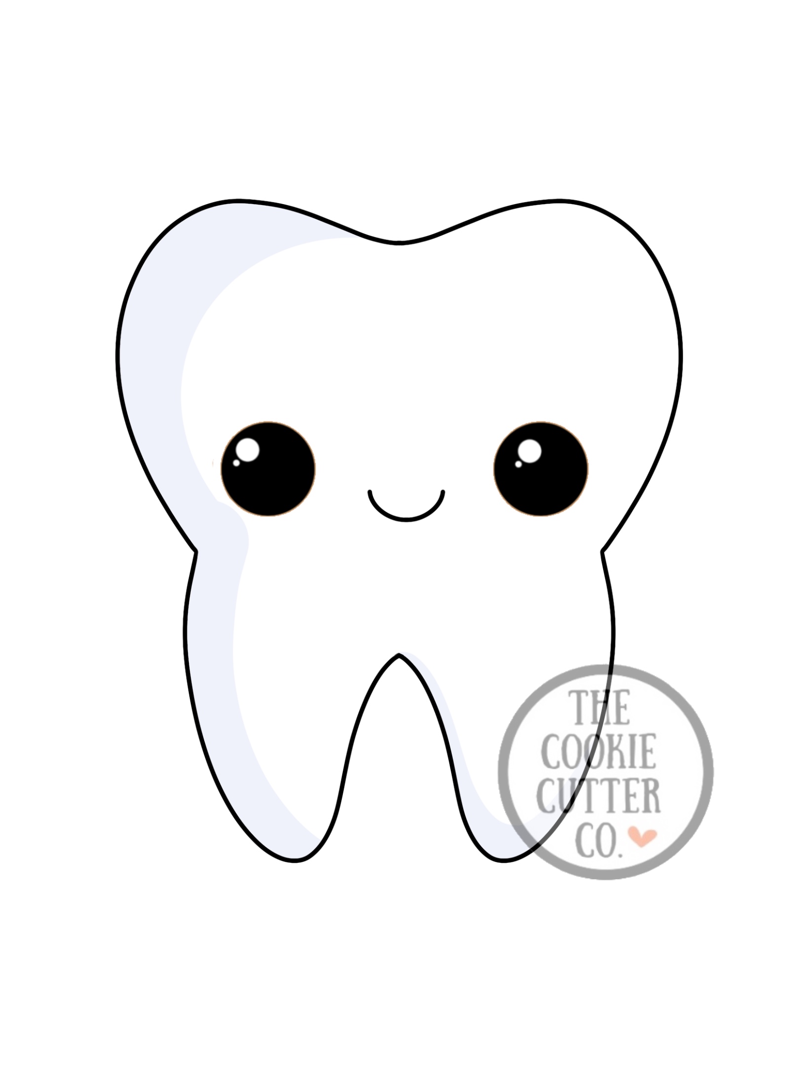 Tooth cookie cutter