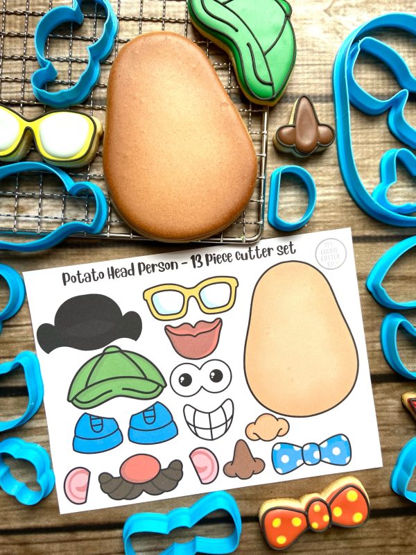 STL Files for 14 Piece Potato Person Set - Image 2