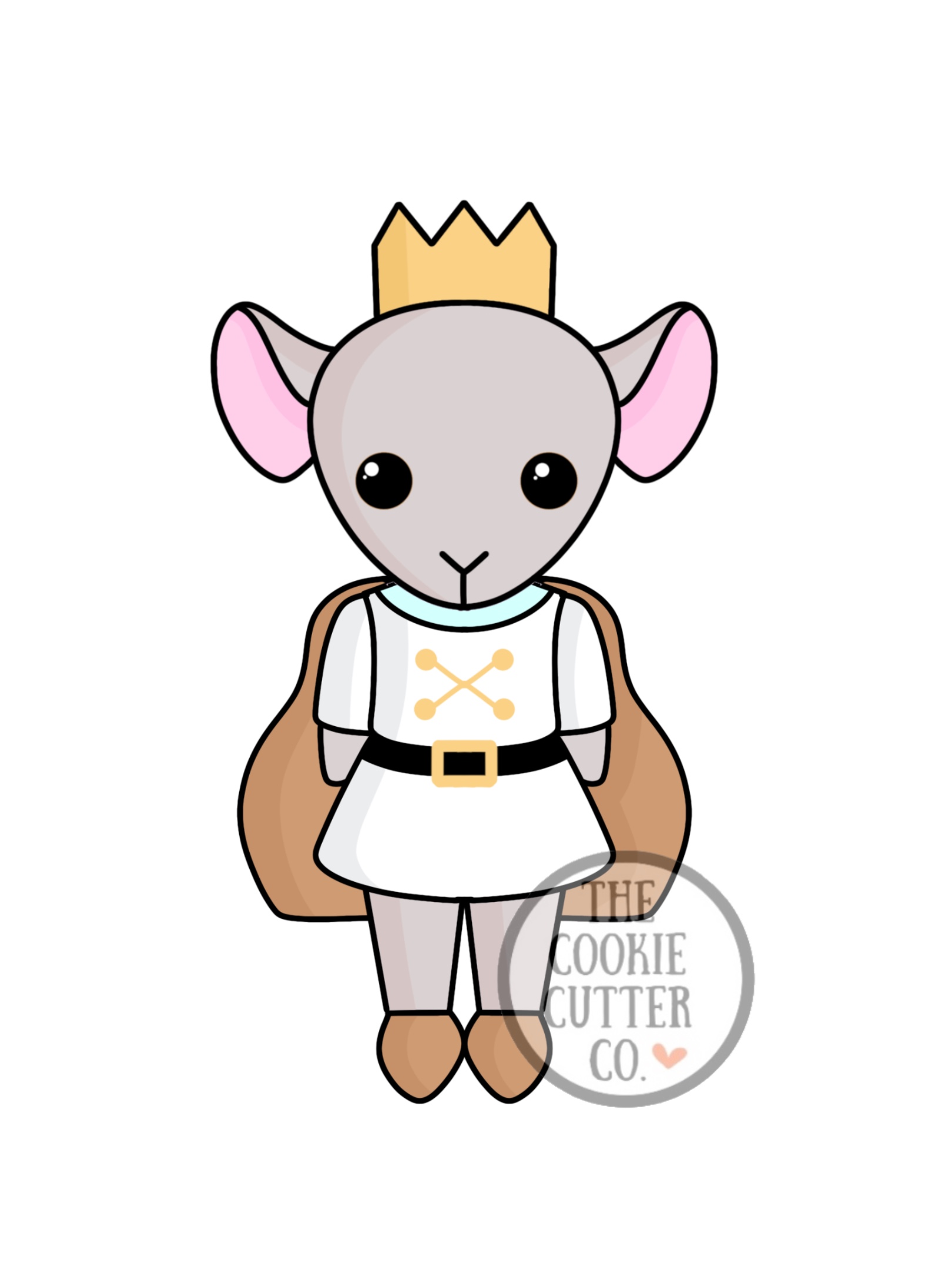 Mouse King cookie cutter