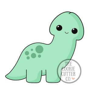 Dinosaur Willy cookie cutter